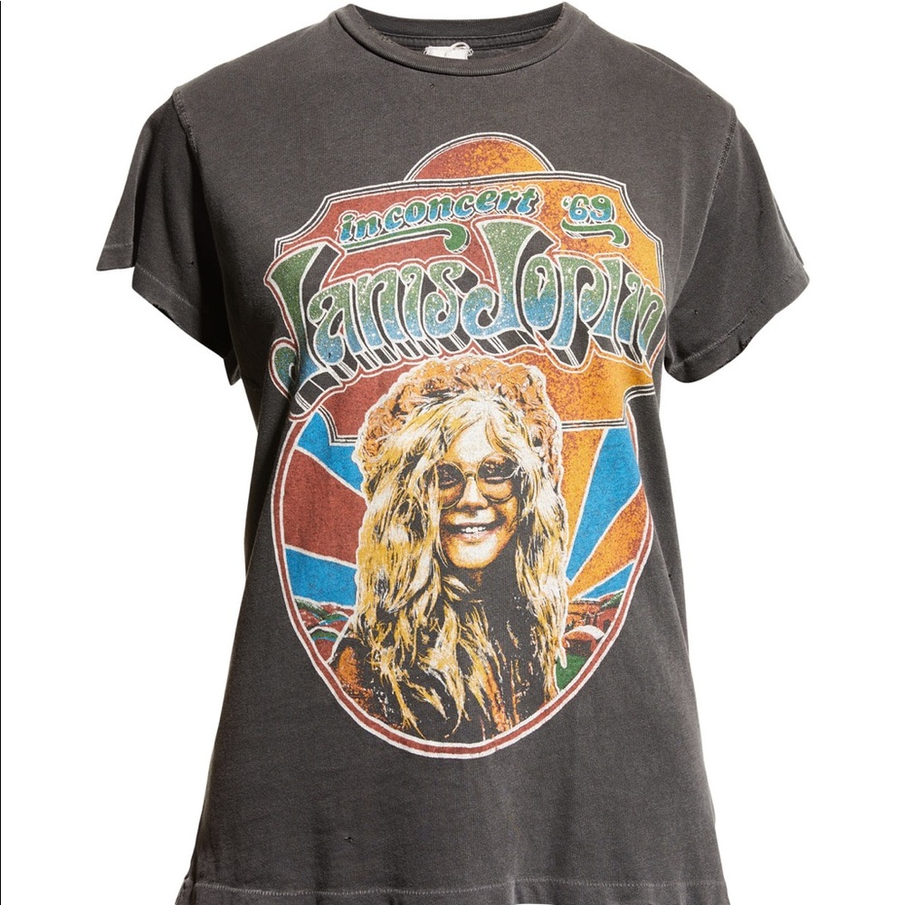 Madeworn Janis Joplin Graphic T-Shirt